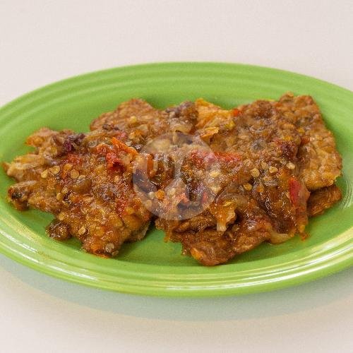 Tempe Penyet menu Ayam Tulang Lunak Bu Lik, Imam Bonjol
