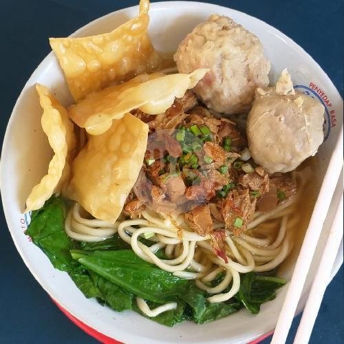 Mie Ayam Bakso Sapi menu Warung Bakso Malang Cak Sis, Pandu