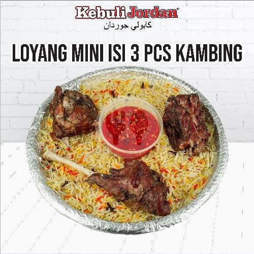 LOYANG MINI KAMBING menu Kebuli Jordan, Bali