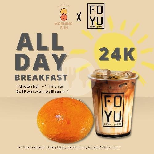 Combo - Roti Ayam menu Morning Bun