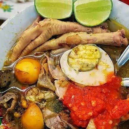 Soto Ayam Komplit menu Soto Ayam 