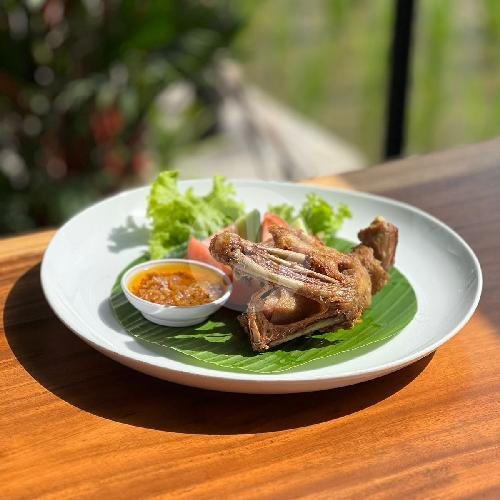 Bebek Goreng menu Warung 789, Mengwi