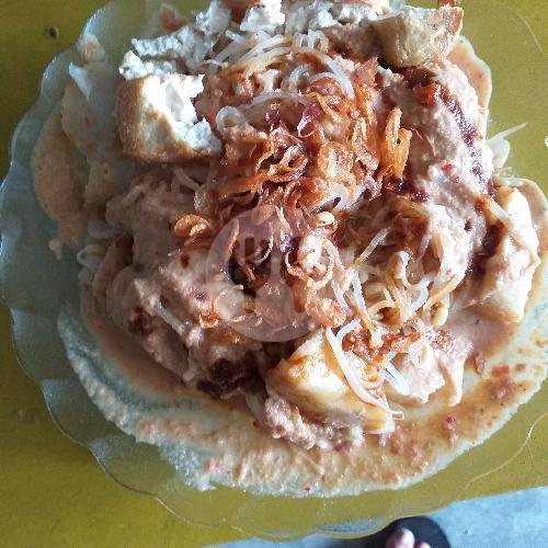 Ketoprak menu Warung Bubur Ayam dan Lontong Sayur Kang Sabeni Tea, Batu Layar