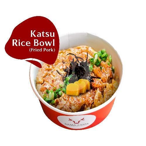 Katsu Rice Bowl ( Fried Pork ) menu Sama Sama Restaurant Plaza Renon, Plaza Renon