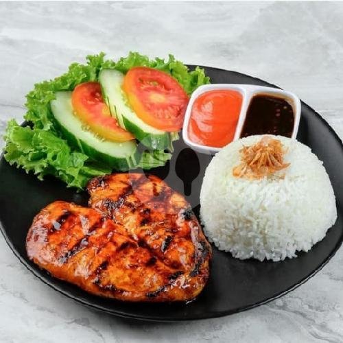 Ayam Bakar Madu menu The Old Champ Cafe, Merdeka