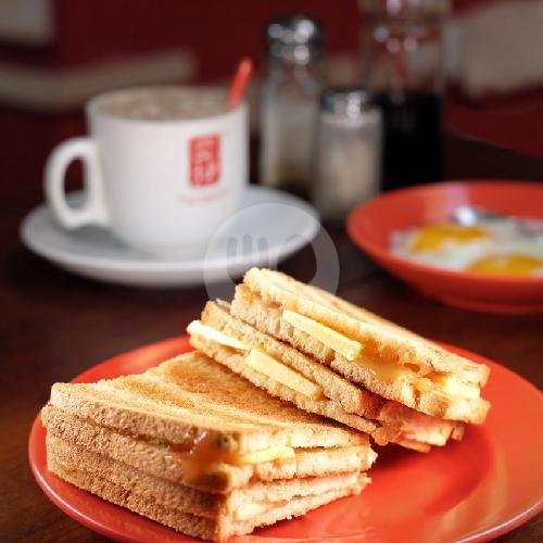 Traditional Kaya Toast Set menu Ya Kun Kaya Toast at Sunrise Aventus Hotel Nusa Dua