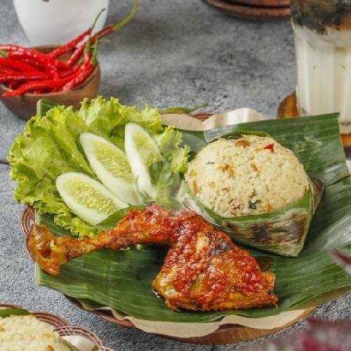 Nasi Bakar Ayam Bakar Balado menu 8Spices Nasi Bakar & Ayam Penyet, Denpasar