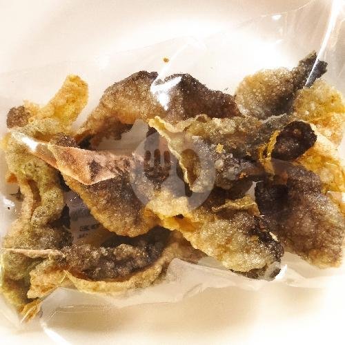 Krupuk Kulit Ikan Patin menu Yamuna Bakso Balung Sapi, Gn. Agung
