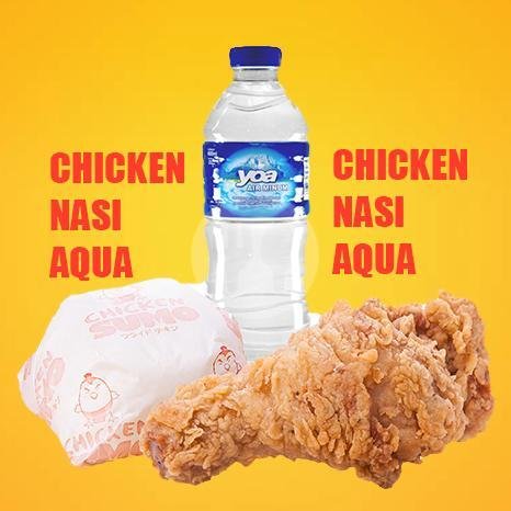 Paket Hemat Chicken, Nasi, Aqua Sedang menu ROMPIS FRIED CHICKEN, RAJA GEPREK