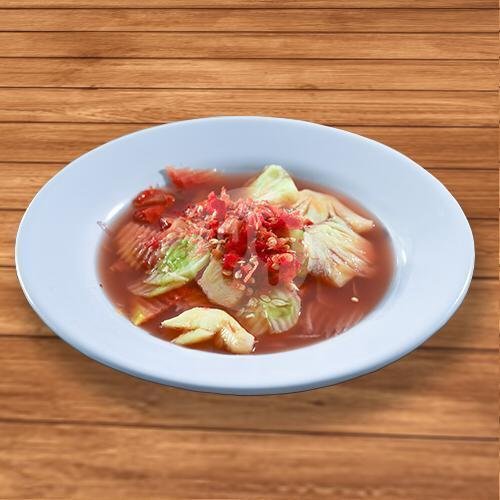 Rujak Kuah Pindang menu Aneka Rujak Kak Joe, Denpasar