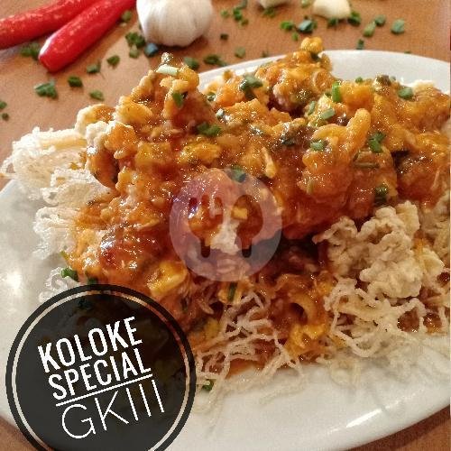 Signature Dish New Koloke Special GKIII menu RM Kelinci 3, Pertokoan Udayana