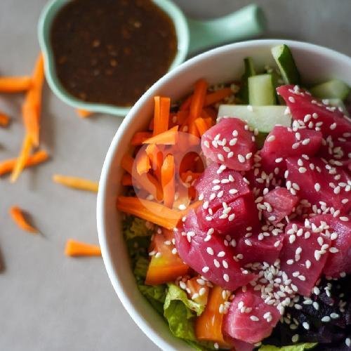 HUGE Salad Tuna Poke Bowl(390 Kcal - 58g Prot) menu Fit Bowl Bali, Kerobokan