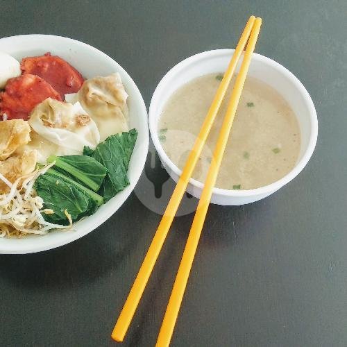 Mie Ayam Komplit menu Mie Bangka Asian (Ayam & Udang, Halal ), Gatsu 1 Gang Murai