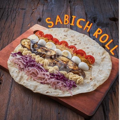 SABICH WRAP menu Shaman Lavash ( Shawarma & Kebab) bistro, Canggu