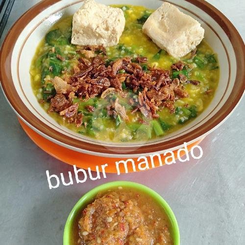 Bubur Manado menu Depot Manado, Sesetan