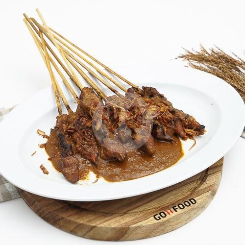 Sate Ayam menu Bebek Bengil, Nusa Dua