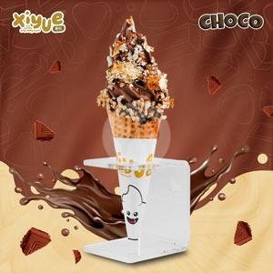 Xi Yue Golden Caramel Choco Pop Ice Cream Cone menu XIYUE, Nusa Kambangan