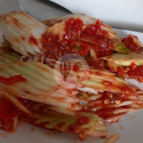 Rujak Gula Pasir menu Warung Rujak Bu Khandra Ubung, Cokroaminoto