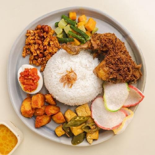 Nasi Campur DD Rendang Ayam menu Durian Darlings-Jimbaran, Durian, Desserts & Medan Food