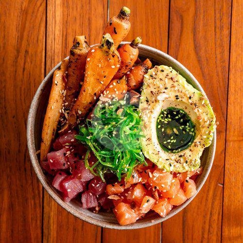 Build Your Own Bowl menu Unibowl Pokebowl (Healthy, Bowl, Salad, Sashimi), Batu Belig