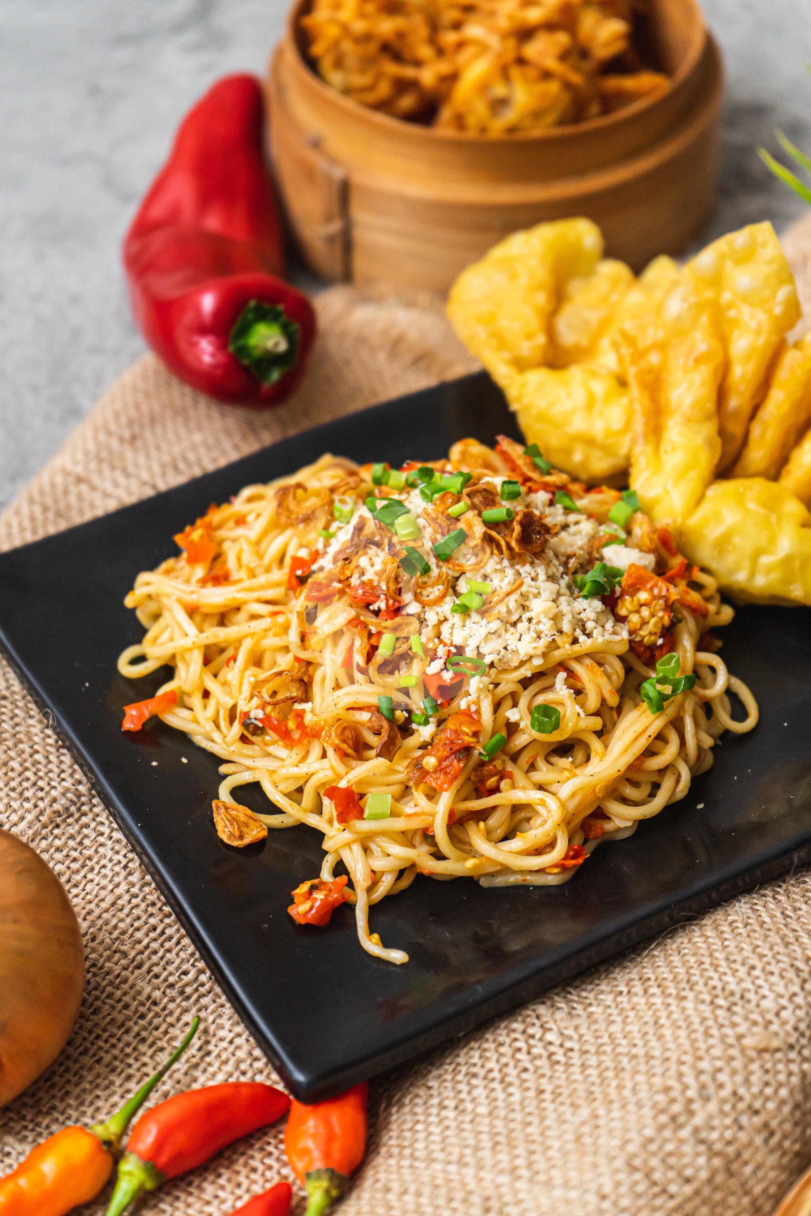 MIE HOMPIMPA LV 3 menu Mie Gacoan, Kedonganan