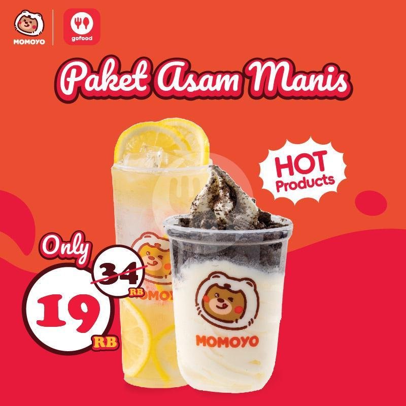 Paket Asam Manis menu MOMOYO Ice Cream KRENENG, MOMOYO Ice Cream KRENENG