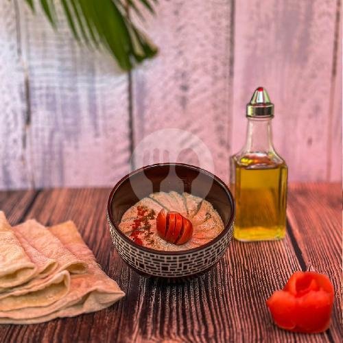 Hummus Olive Oil menu Istanbul Corner Shawarma and Grill, Side Walk Jimbaran