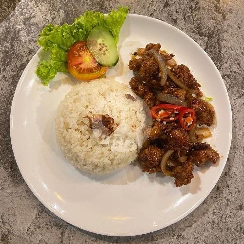 Ayam Blackpaper menu HEROIC COFFEE & GRILL