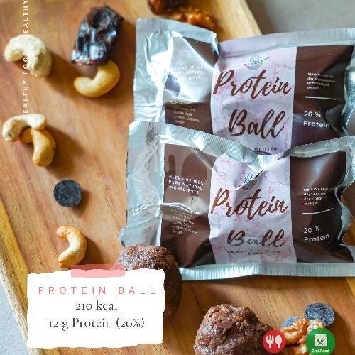 Vegan CASHEW Protein Balls (210 Kcal - 12g Prot) menu Fit Bowl Bali, Kerobokan