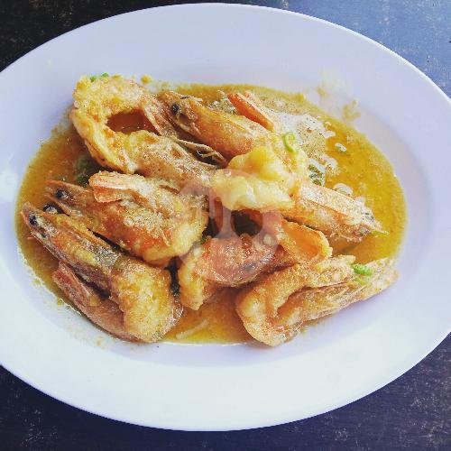 Udang Telur Asin menu Depot Candra, Sesetan