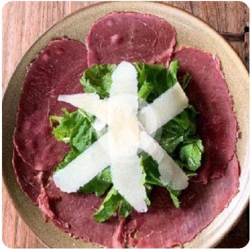 Carpaccio Di Bresaola menu Pronto Pizza, Kuta