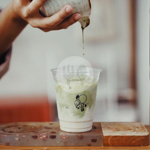 Genmaicha Latte menu Mannaka Coffee & Matcha Bar, Seminyak