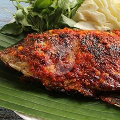 Paket Ikan Bakar menu Lalapan Sambal Ijo Kedonganan, Jimbaran