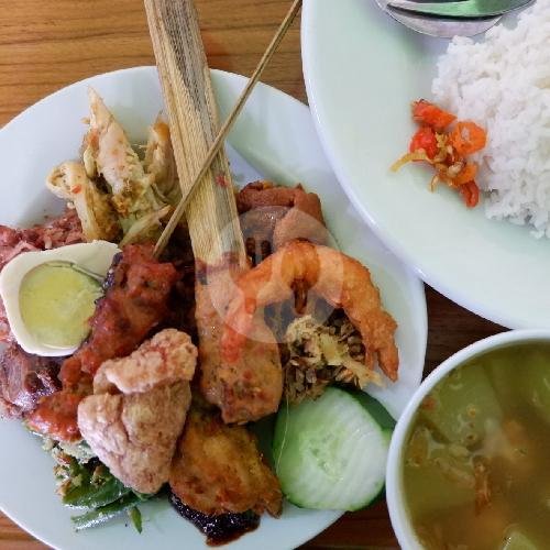 Nasi Campur Ayam Special Pisah menu Warung Setiabudi Masakan Khas Bali, Cokroaminoto