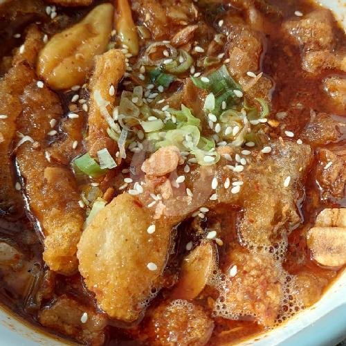 Spicy Pork Skin Soup menu Souphoria, Bumbak