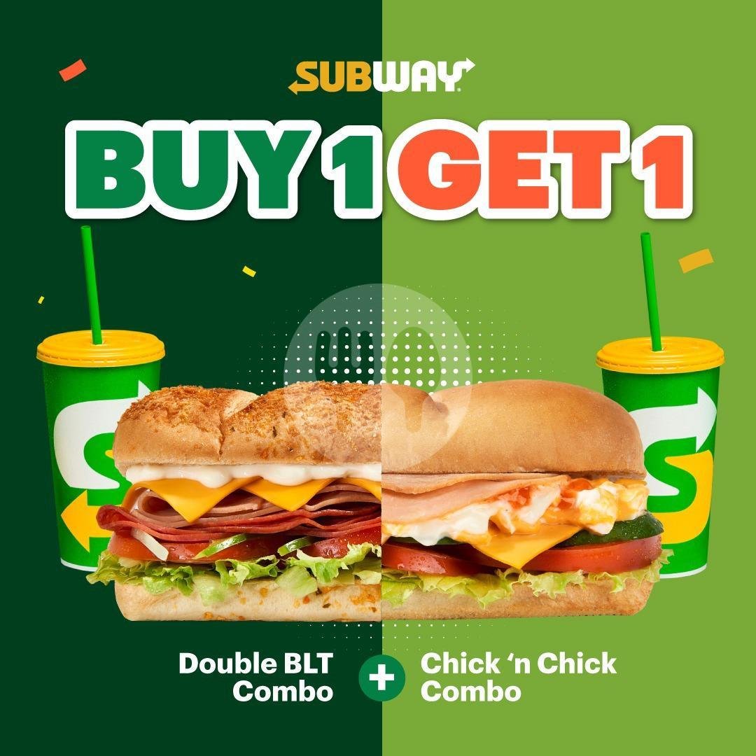 #B1G1 Double BLT menu Subway, Renon Bali