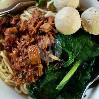 Mie Ayam Bakso Kecil Ayam menu Bakso Tulangan Bandung, Gelogor Carik
