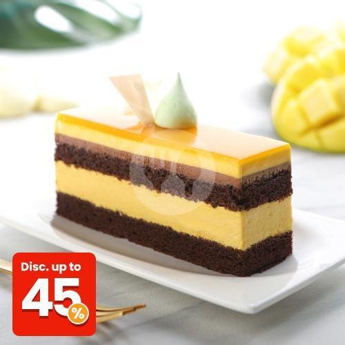 Mango Cassata Slice Cake menu Dapur Cokelat Denpasar, Gatot Subroto