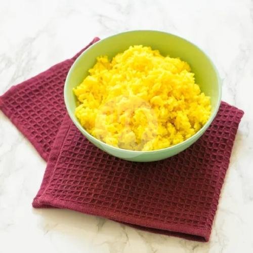 Nasi Kuning/Yellow Rice menu Warung Sundari