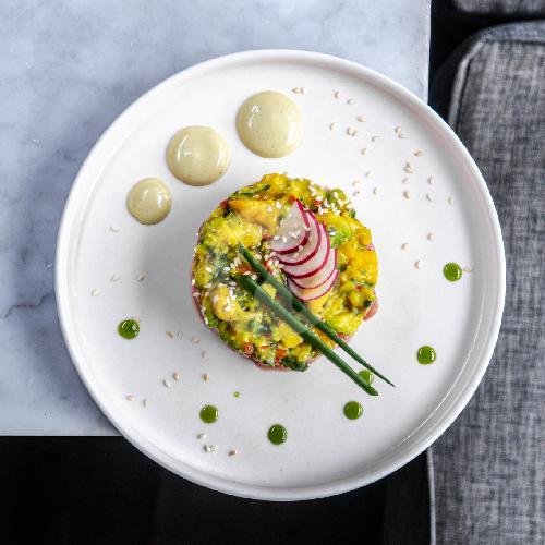 Tuna Tartare menu Kembali, Bumbak Dauh