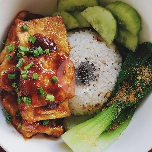 Char Siu Tofu Bowl menu Goji Goji Vegan Bowl, Kerobokan