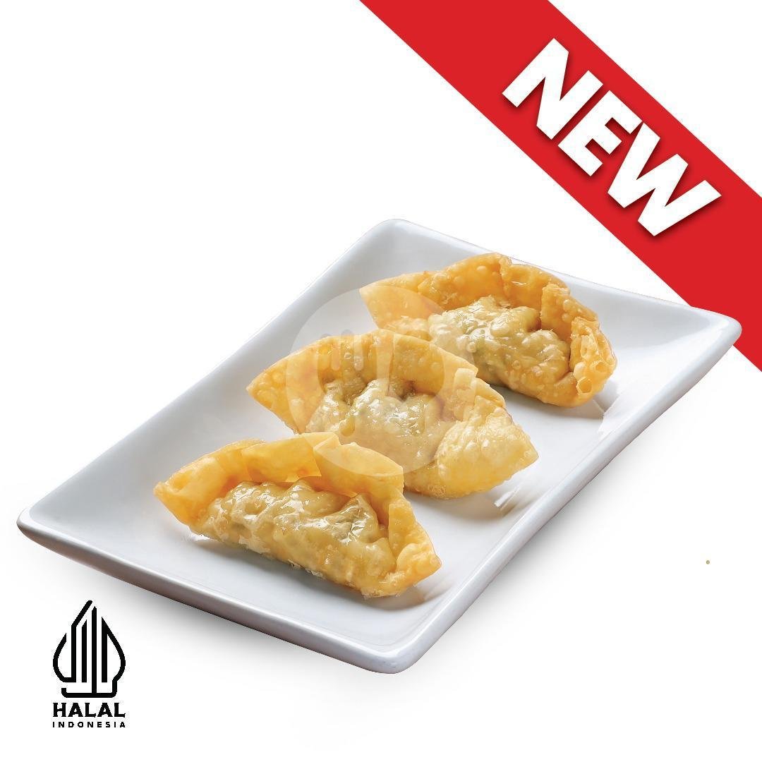 Chicken Gyoza 3 pcs menu HokBen, Teuku Umar