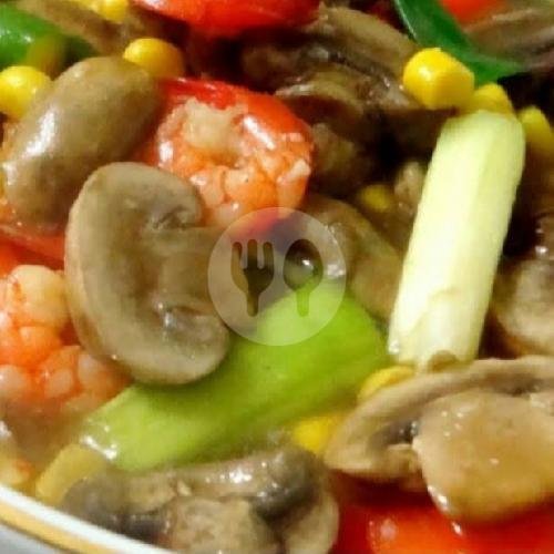 Udang Masak Jamur menu Rumah Makan Budi Karya Kediri