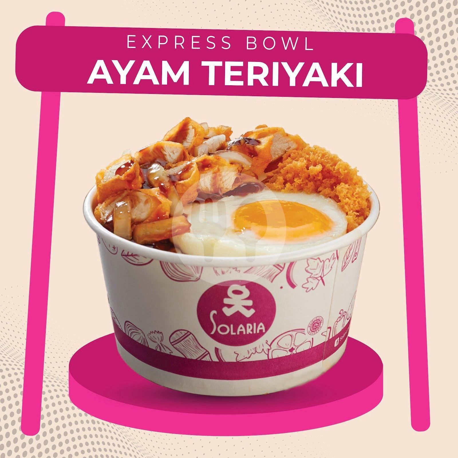 EB Ayam Teriyaki GP menu Solaria, Transmart Lombok