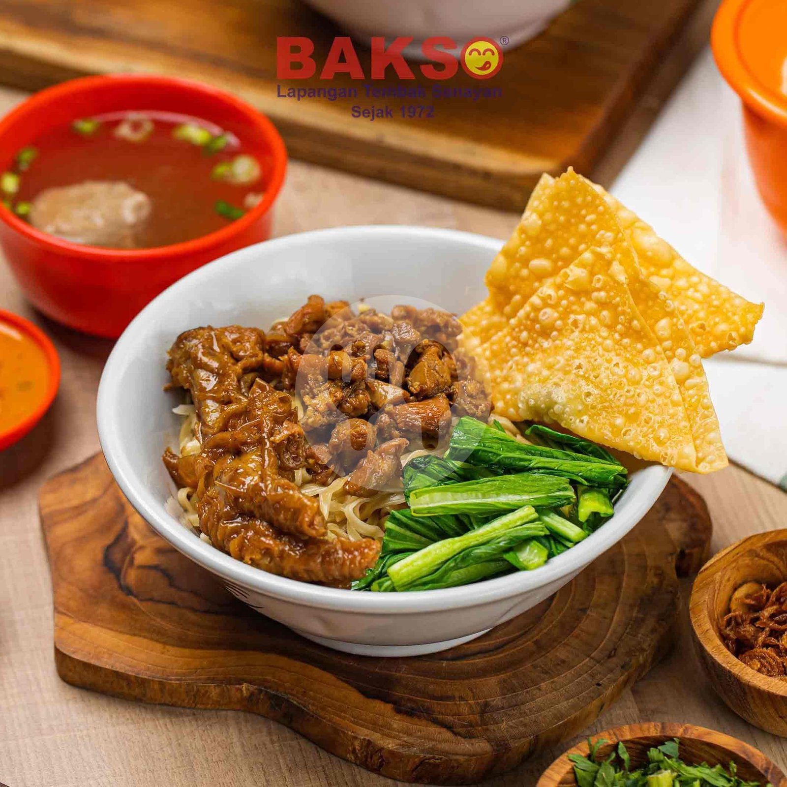 Mie Ayam Pangsit menu Bakso Lapangan Tembak Senayan - Gatot Subroto