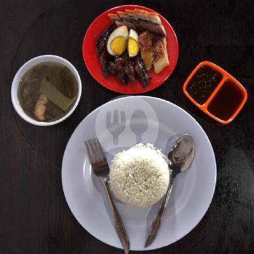 Nasi Putih Campur menu Cha Sio Pui Ahui