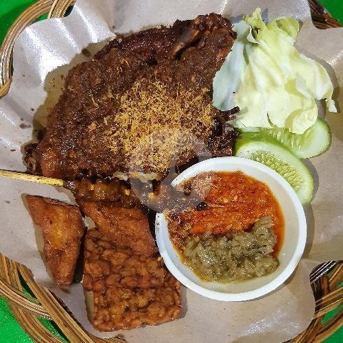 Bebek Bakar Bumbu Hitam + Nasi (PNB) menu Lalapan Bebek Mang Jemi