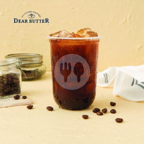 Ice Americano menu Dear Butter, Tukad Badung