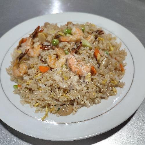 Nasi Goreng Udang menu Warung Rakyat, Sesetan