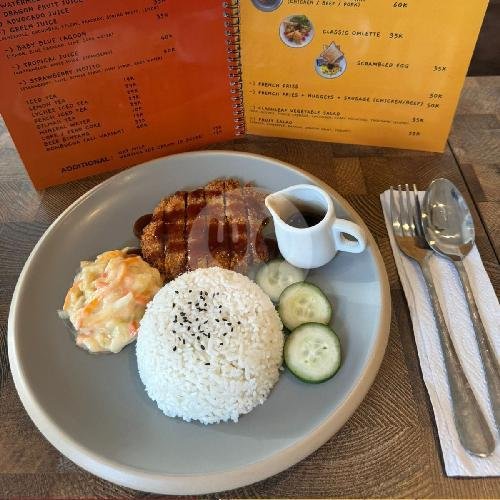 Chicken Katsu Delight menu Nomalish Smoothie Bowl, Kerobokan